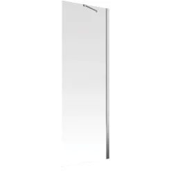 Aqualux Aquarius 6 Frameless Side Panel For Hinged Door Chrome 800mm