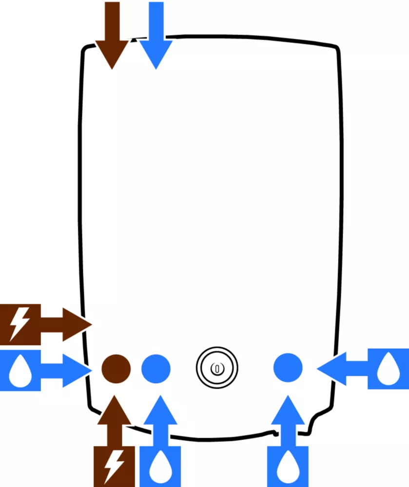 Triton Amala Soft Black 9.5kW Electric Shower - Image 4