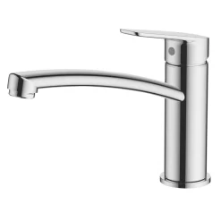 Swirl Monobloc Kitchen Mixer Tap Chrome