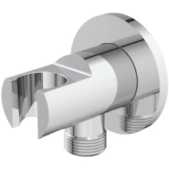 Ideal Standard Idealrain Round Handset Elbow Bracket Chrome 58mm