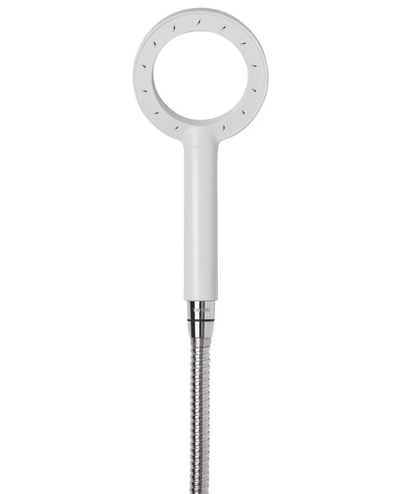 Triton Kylie Shower Head White / Chrome 110 X 242mm - Image 2