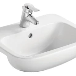 Armitage Shanks Profile 21 Semi-Countertop Washbasin 1 Tap Hole 500mm