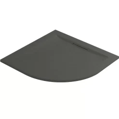 Mira Flight Level Quadrant Shower Tray Slate Grey 1000 X 1000 X 25mm