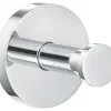 Essentials Abbas Single Robe Hook Chrome
