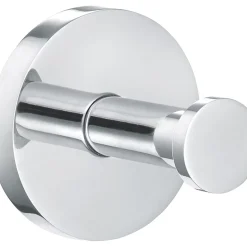Essentials Abbas Single Robe Hook Chrome