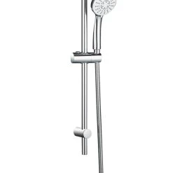 Swirl Hilsea Riser Rail Set Modern Design Chrome