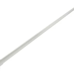 Croydex Straight Shower Curtain Rail Aluminium White 1100-2600mm