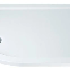Essentials Offset Quadrant Shower Tray LH White 1200 X 900 X 40mm