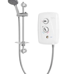 Triton T80 Easi-Fit + White / Chrome 10.5kW Electric Shower