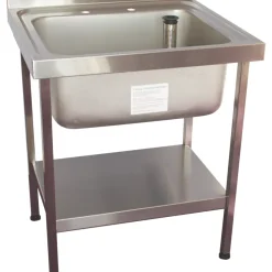 Franke Midi 1 Bowl Stainless Steel Catering Sink 750 X 650mm