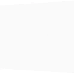 Splashwall White Glass Splashback 600 X 750 X 6mm