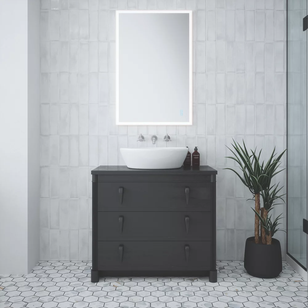 Light Tech Mirrors Sienna 2 Rectangular Illuminated LED Mirror With 2200lm LED Light 900 X 600mm - Image 2