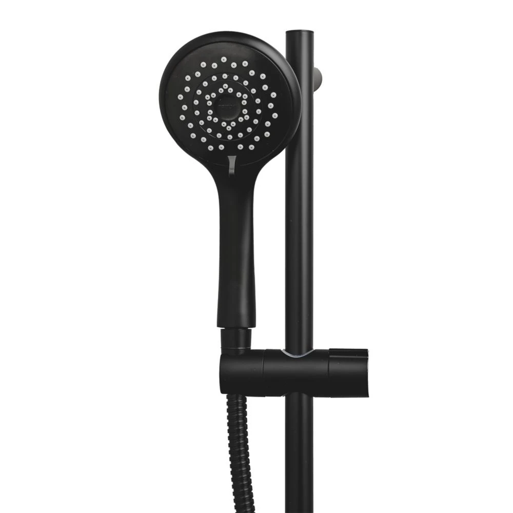 Triton Amala Black With Brushed Brass Accents 8.5kW Electric Shower - Image 2