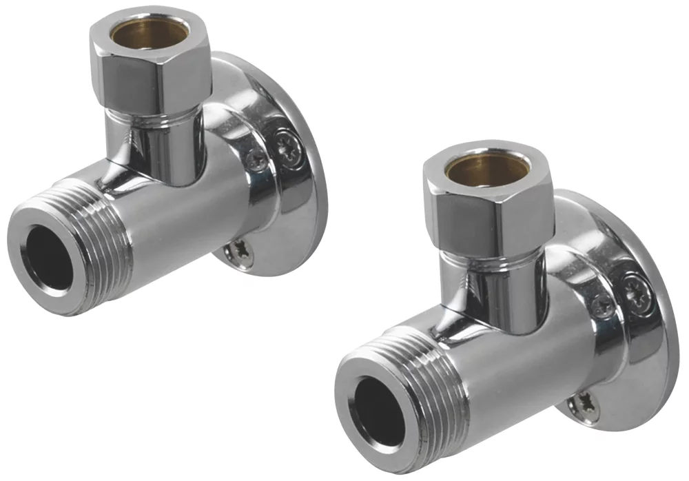 Aqualisa Exposed Bar Valve Fixing Kit Chrome
