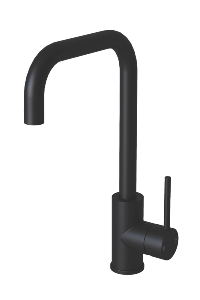 ETAL Trent Single Lever Kitchen Mixer Tap Matt Black