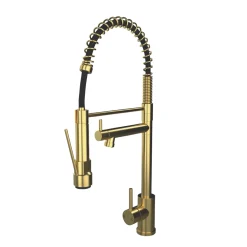 ETAL Windsor Multi-Use Spray Mixer Tap Brushed Brass