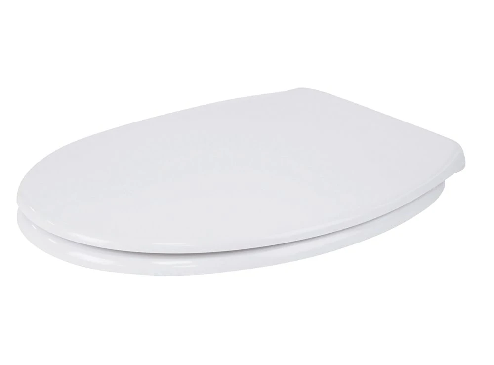 Croydex Constance Soft-Close With Quick-Release Toilet Seat Thermoset Plastic White - Image 3