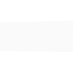 Splashwall Metallic White Upstand 6 X 200 X 600mm