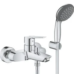 Grohe Quickfix Start Wall-Mounted Bath/Shower Mixer Set