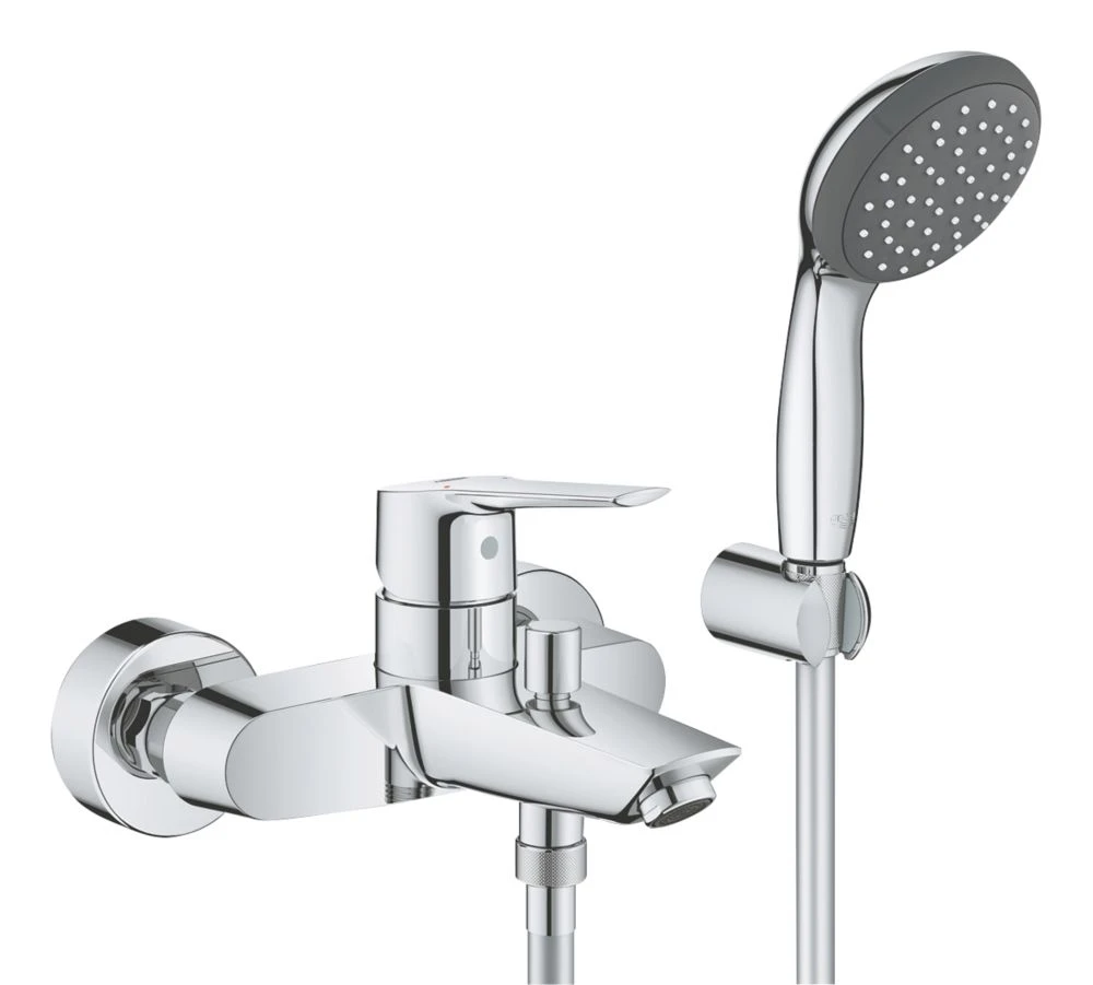 Grohe Quickfix Start Wall-Mounted Bath/Shower Mixer Set