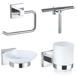 Aqualux Epsom Shower Room 4 Piece Set