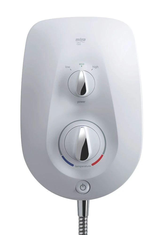 Mira Go White 8.5kW Electric Shower - Image 2