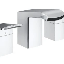 Bristan Descent 3-Hole Bath Filler Tap