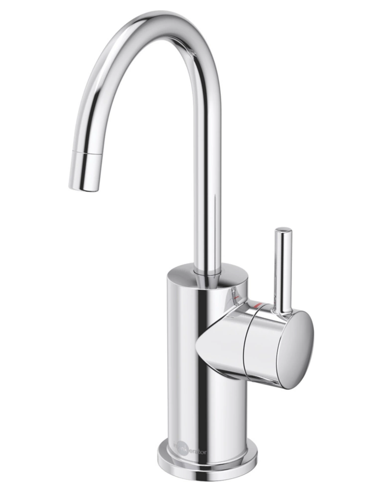 InSinkErator Moderno J Spout Hot Water Side Tap Chrome