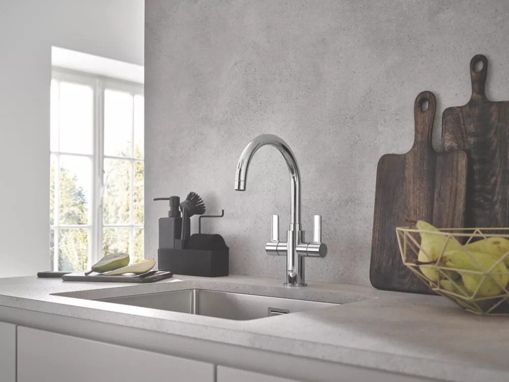 Grohe K700U 1 Bowl Stainless Steel Undermount Sink 550 X 450mm - Image 3