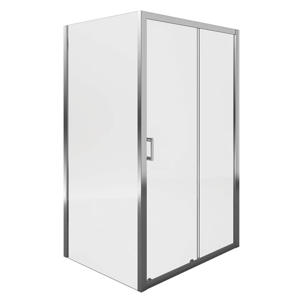 Aqualux Shine 6 Shower Enclosure With Tray & Thermostatic Mixer Shower 1200 X 800 X 1850mm - Image 2