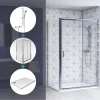 Aqualux Shine 6 Shower Enclosure With Tray & Thermostatic Mixer Shower 1200 X 800 X 1850mm