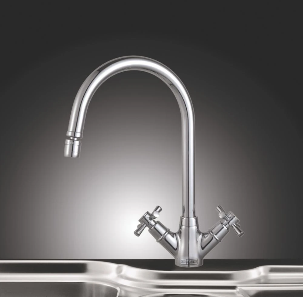 Franke Rotaflow Sink-Mounted Mono Mixer Kitchen Tap Chrome - Image 2