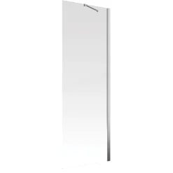 Aqualux Aquarius 6 Frameless Side Panel For Hinged Door Chrome 760mm