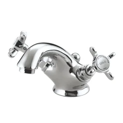 Bristan 1901 Basin Mixer Tap With Pop-Up Waste Chrome
