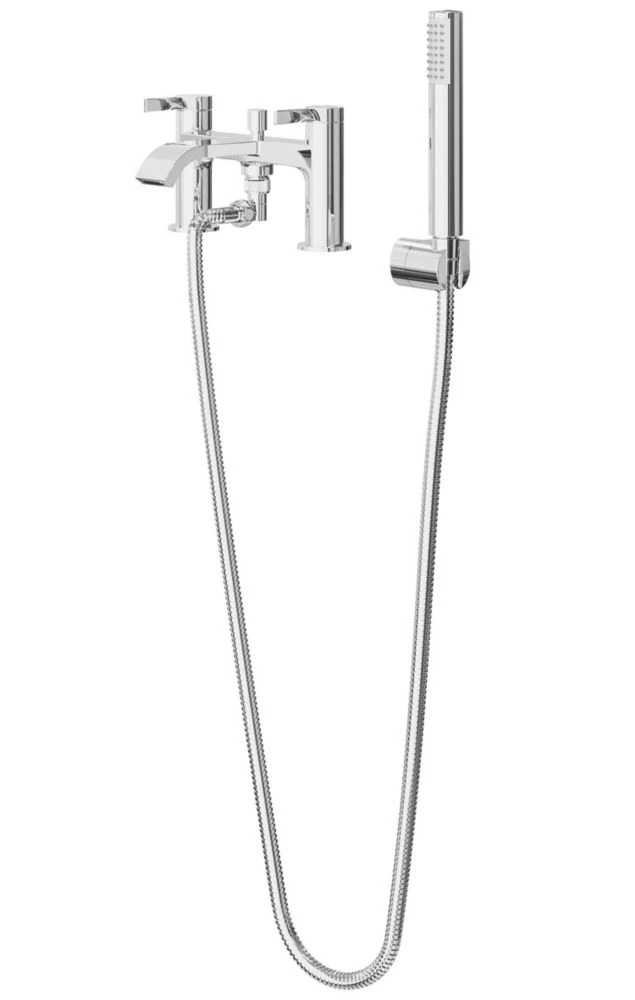 Swirl Ayre Deck-Mounted Bath Shower Mixer - Image 2