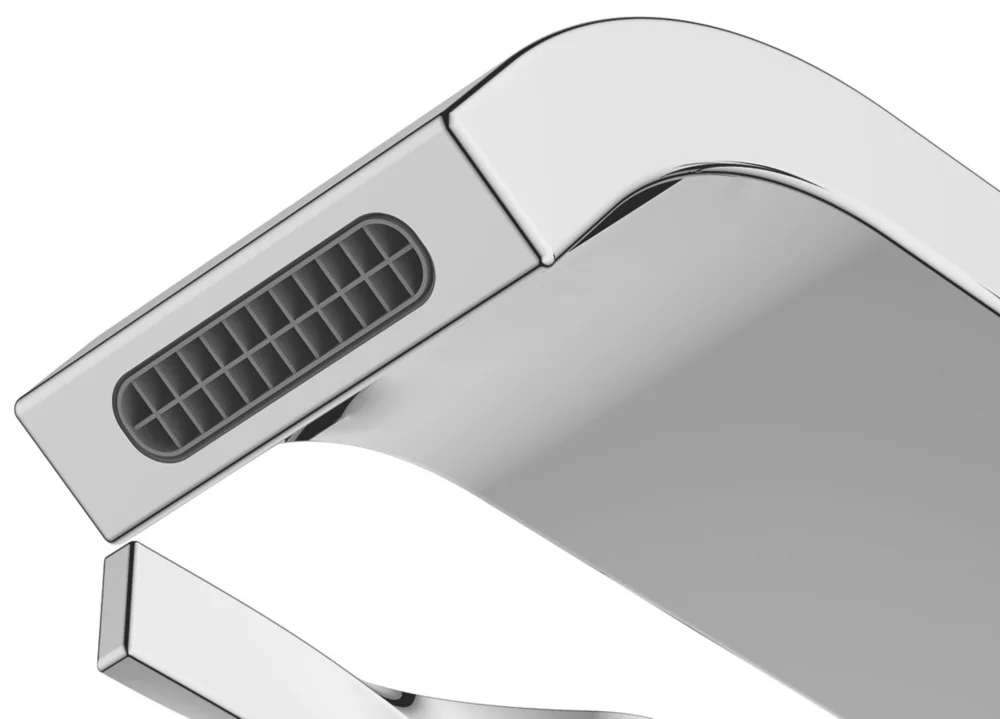 Swirl Ayre Deck-Mounted Bath Shower Mixer - Image 4