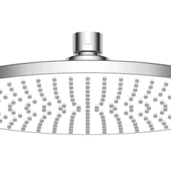 Swirl Density Adjustable Shower Head Chrome / White 230mm