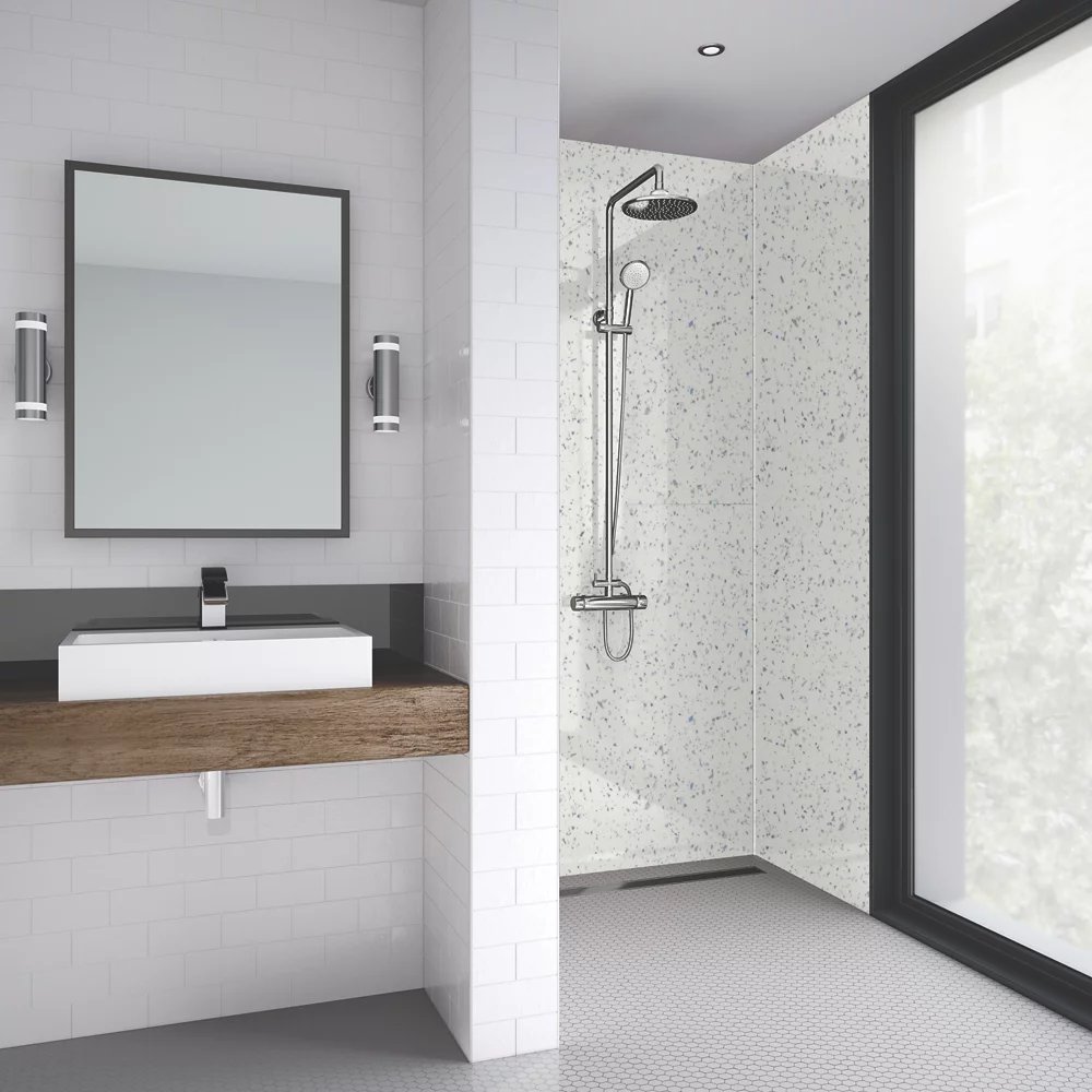 Splashwall Laminate Panel Gloss Star Dust 900 X 2440 X 11mm