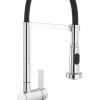 Abode Ophelia AT2074 Pull-Out Spray Mono Mixer Kitchen Tap Chrome