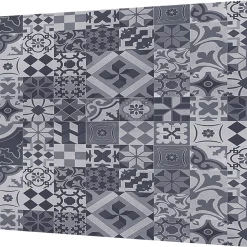 Splashwall Grey / White / Black Alloy Splashback 900 X 800 X 4mm