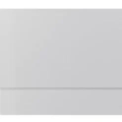 Essentials Bath End Panel 700mm White Gloss