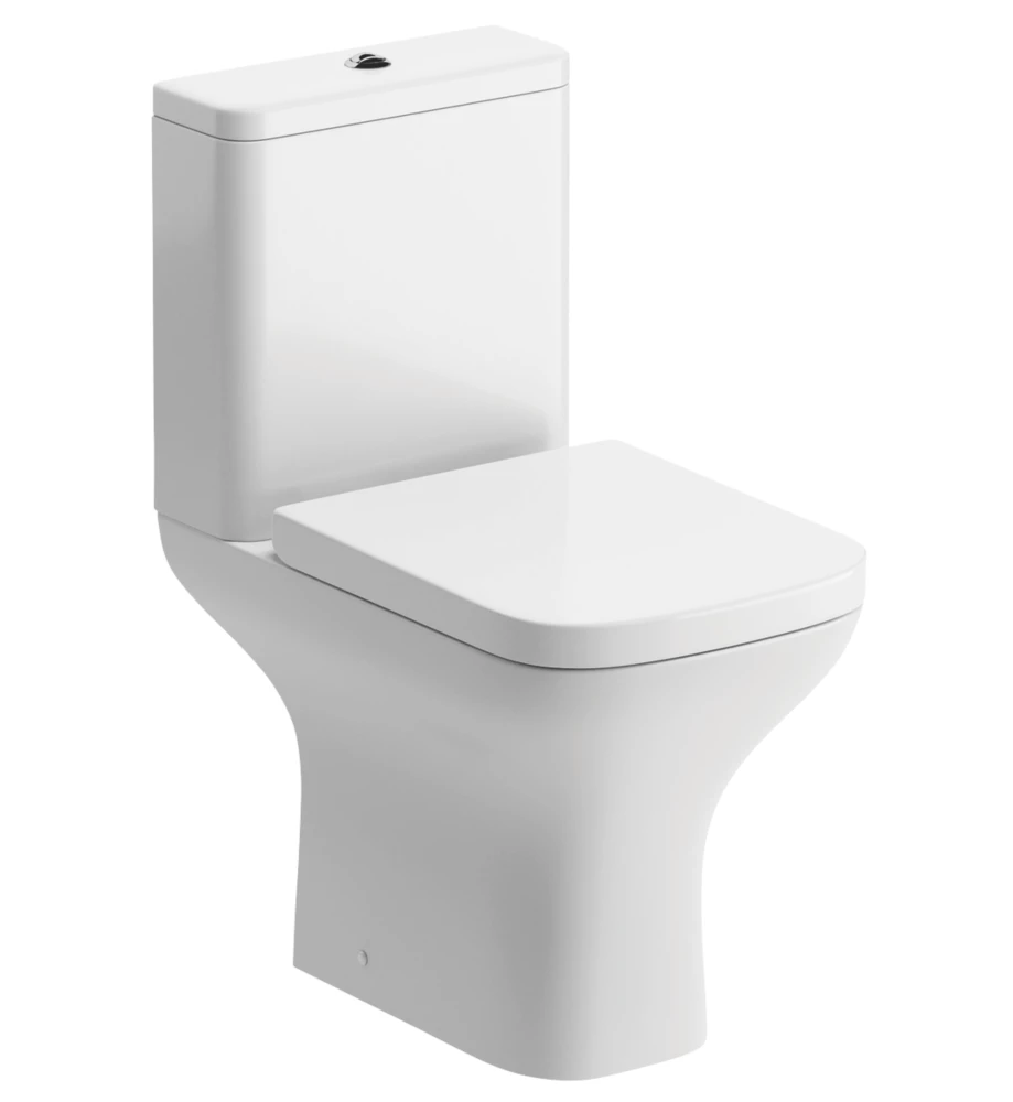 Essentials Toilet-to-Go Close-Coupled Toilet Dual-Flush 6 / 4Ltr