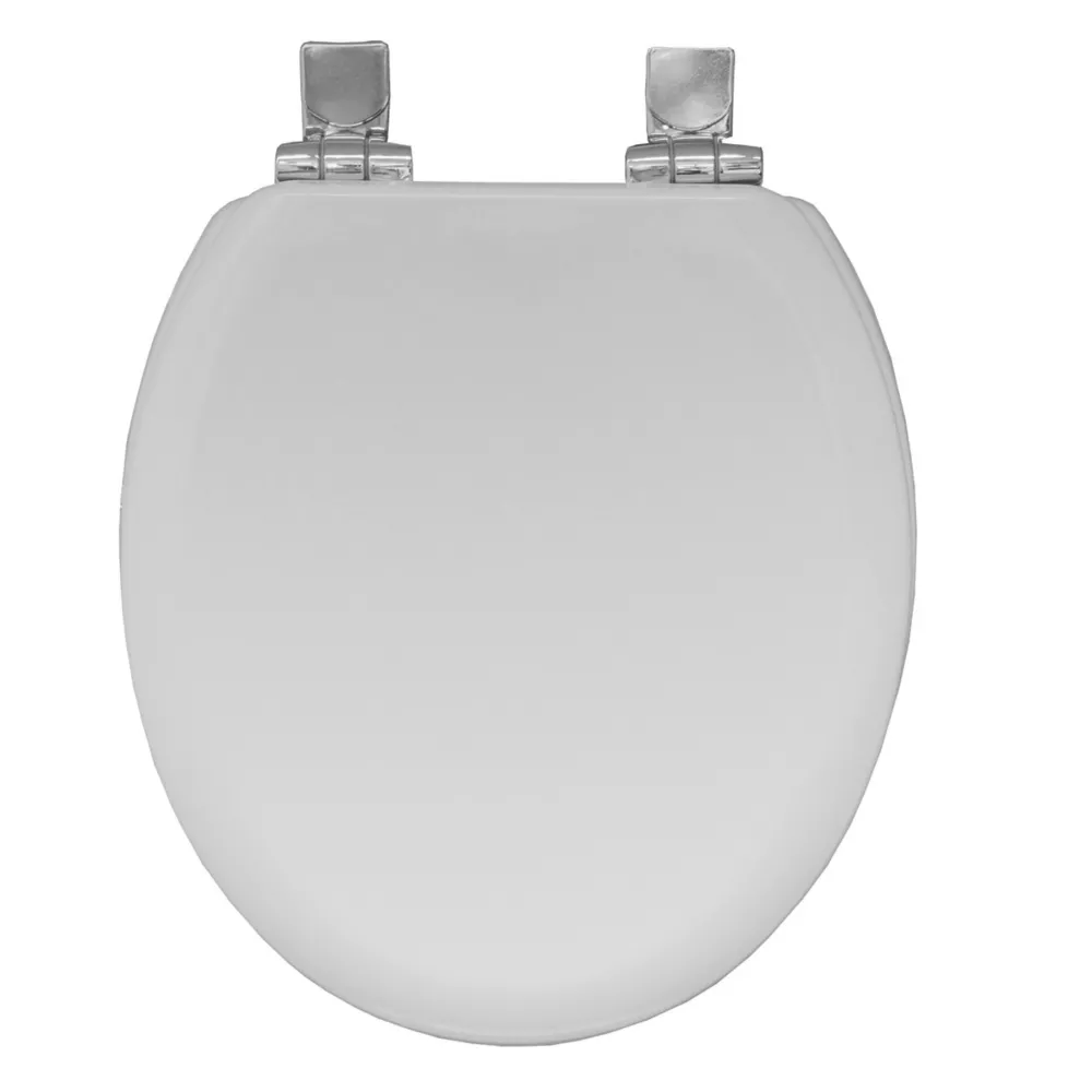 Bemis Greenline Soft-Close Toilet Seat Wood White - Image 2