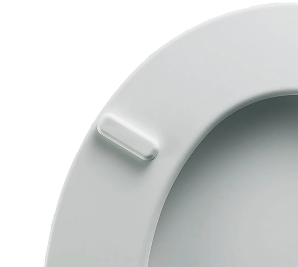 Bemis Greenline Soft-Close Toilet Seat Wood White - Image 4