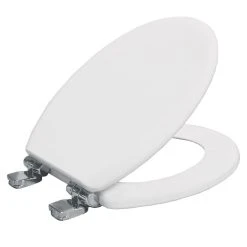 Bemis Greenline Soft-Close Toilet Seat Wood White