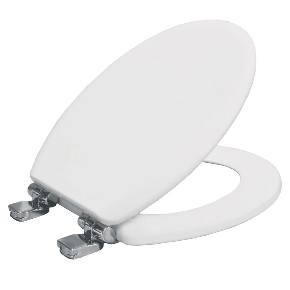 Bemis Greenline Soft-Close Toilet Seat Wood White