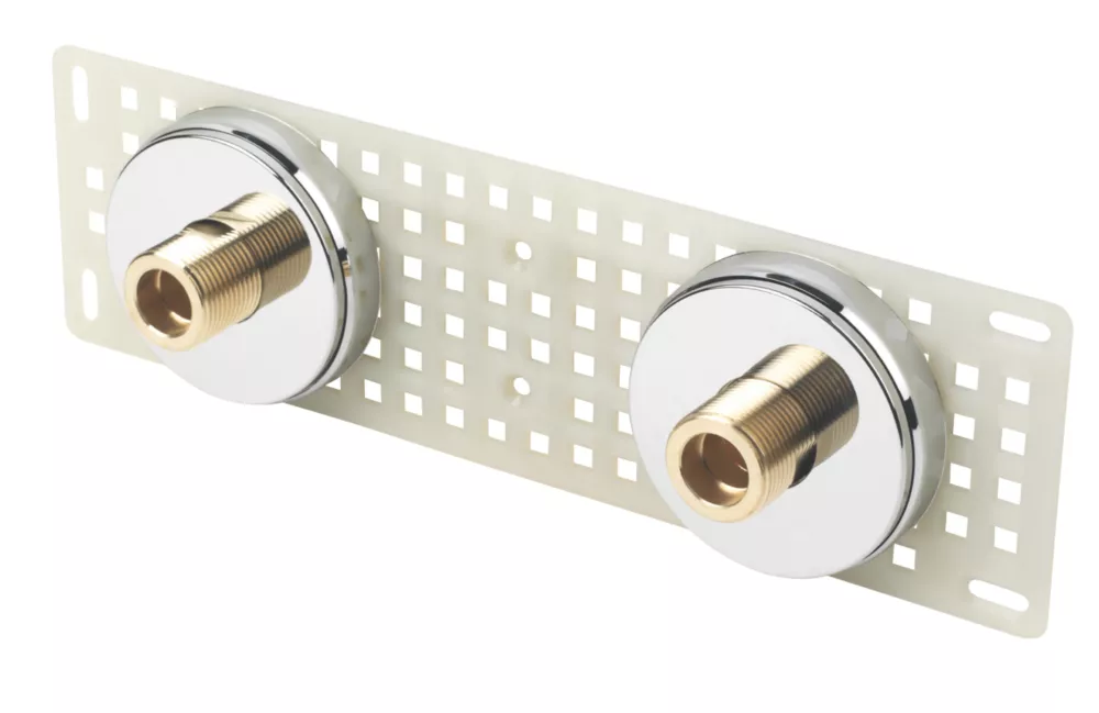 Bristan Bar Valve Wall Mount 11 Fixing Kit Chrome