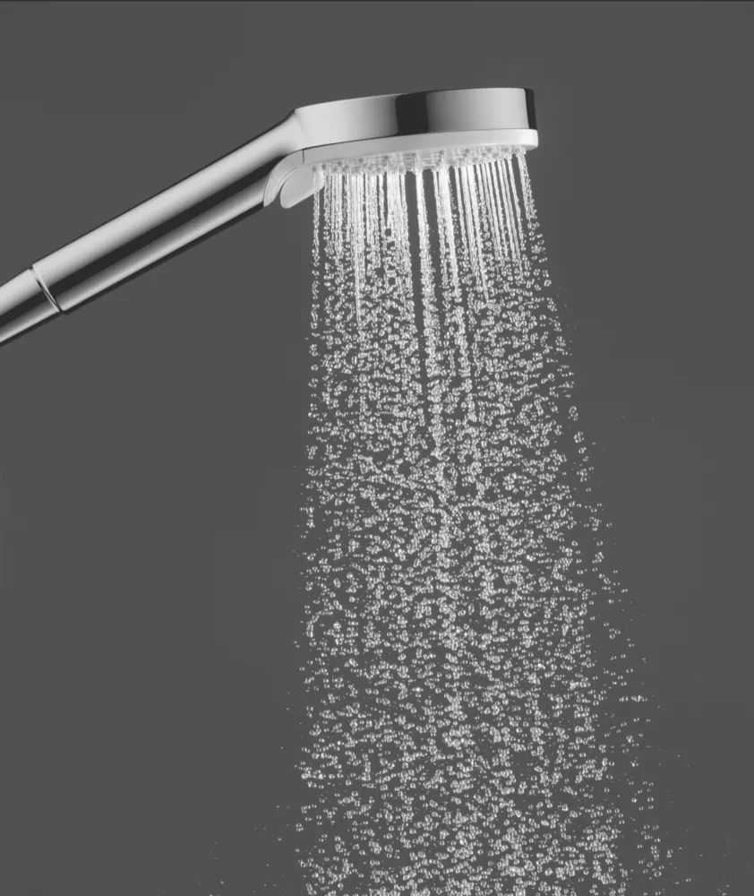 Hansgrohe Crometta Vario Shower Handset Chrome / White 100 X 210mm - Image 5