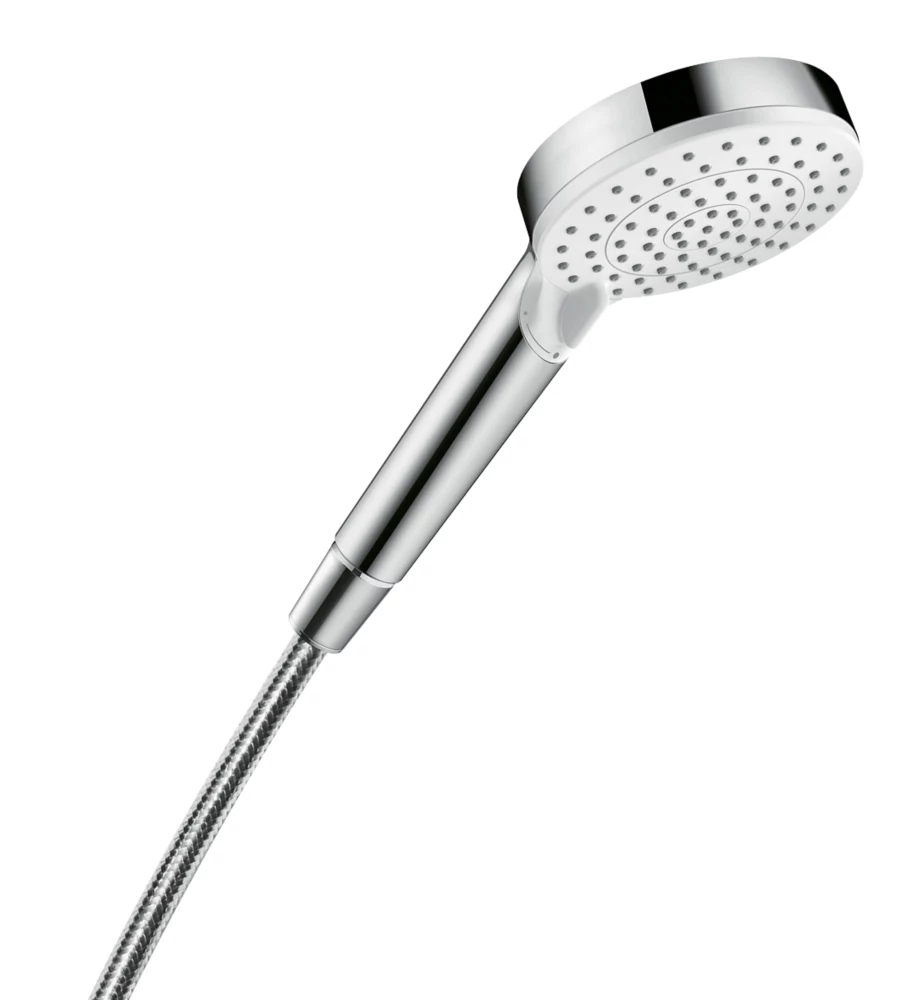 Hansgrohe Crometta Vario Shower Handset Chrome / White 100 X 210mm