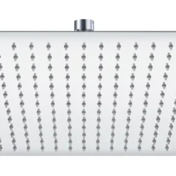 Essentials Adjustable Ultra-Slim Square Shower Head Chrome 300mm